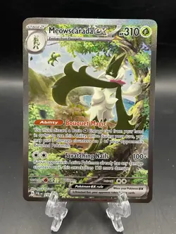 Pokemon TCG: Meowscarada ex (256/193) - Paldea Evolved Special Illustration Rare - Image 1