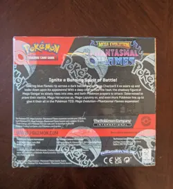 Pokemon TCG Mega Evolution Phantasmal Flames Booster Box (Factory Sealed) - Image 2