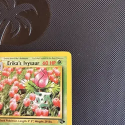 Erikas Ivysaur 41/132 Gym Challenge Set Non Holo Pokemon - Image 3