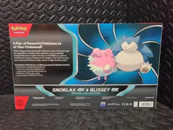 Pokemon SEALED Snorlax ex and Blissey ex Special Collection Box - Image 2