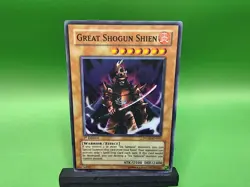 Yu-Gi-Oh! Great Shogun Shien #STON-EN013 1st Edition Light Play - Image 1