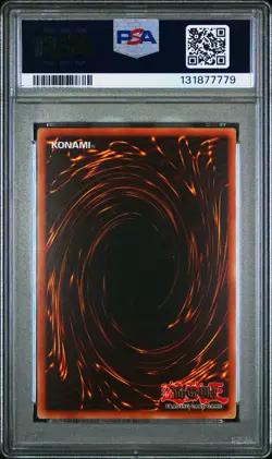 2002 Yu-Gi-Oh! Left Arm/Forbidden One Legend of Blue Eyes LOB Unlim Ultra PSA 8 - Image 2