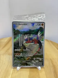 Koraidon 014 SVP 014SVP Pokemon Center Stamp Stamped Promo Pokemon Card NM - Image 1