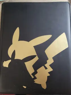 40 Page Binder Pokemon/Naruto Card Collection Wotc Vintage Full Art Base Set - Image 1