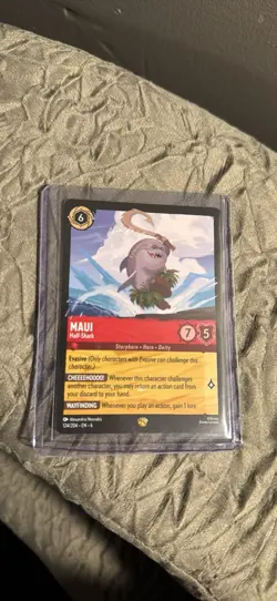Disney Lorcana TCG Maui Half-Shark 124/204 Azurite Sea Regular Card - Image 1