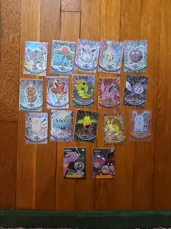 Lot Of 17 1998 Topps Holo Pokemon cards lot - Image 1