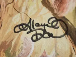 Alayna Danner - Signed Forest Cat Playmat + Signed Forest MTG Card Foil - Image 2