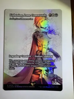 MTG English Lightning, Lone Commando - Isshin, Two Heavens as One Final Fantasy - Image 3
