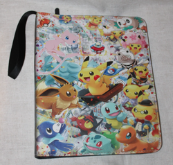 Card Binder for Pokemon Cards Holder Fits 900 Cards w/ 50 Removable Sleeves TCG - Image 1