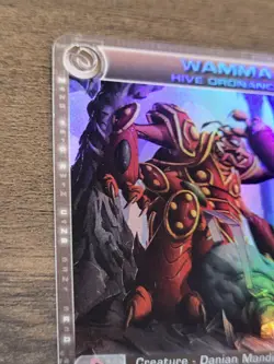 NM Chaotic Card : Wamma Hive Ordnance Rise Of The Oligarch Super Rare Creature - Image 3