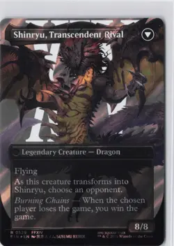 Zenos yae Galvus (Borderless) (Surge Foil) FINAL FANTASY #529 MTG FIN - Image 2