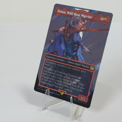 Firion, Wild Rose Warrior Borderless Surge Foil 531 FIN MTG NM See Video - Image 2