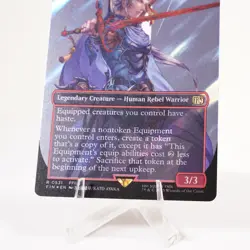Firion, Wild Rose Warrior Borderless Surge Foil 531 FIN MTG NM See Video - Image 4