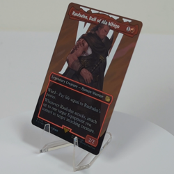Raubahn, Bull of Ala Mhigo Borderless Surge Foil 533 FIN MTG NM See Video - Image 2