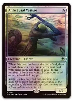 MTG Anticausal Vestige #0001 Foil Rare Edge of Eternities (EOE) - Image 1