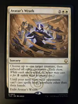 Avatar's Wrath NM Avatar: The Last Airbender MTG FREE SHIPPING - Image 1