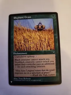 Elephant Grass Visions The List Reprints Regular - NM #104 MTG - Image 1