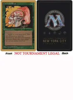 Llanowar Elves (Bertrand Lestree - 1996) World Championship HEAVILY PLD ABUGames - Image 1