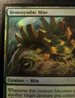 Hemosymbic Mite 0190 Foil Uncommon Edge Of Eternities Magic: The Gathering - Image 2