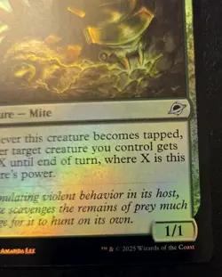 Hemosymbic Mite 0190 Foil Uncommon Edge Of Eternities Magic: The Gathering - Image 5