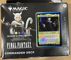 MTG Final Fantasy XIV Commander Deck Scions & Spellcraft Magic the Gathering - Image 1