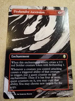 Firebender Ascension - #312 Regular (Borderless) Avatar - Mtg - Image 1