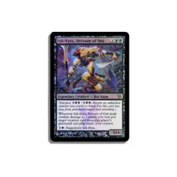 MTG FOIL Ink-Eyes, Servant of Oni Prerelease Betrayers of Kamigawa - Promo: - Image 1