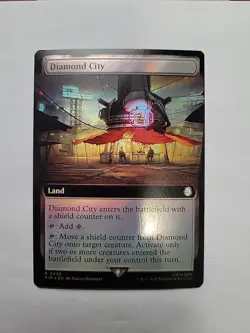 MTG - Diamond City (Extended Art) PIP Foil Rare #0439 - Image 1