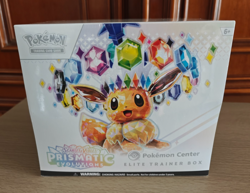 Pokemon Center Prismatic Evolutions Elite Trainer Box English New Sealed - Image 1