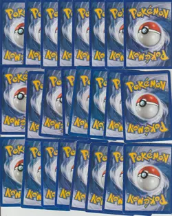 Lot 24 anciennes cartes energie de base POKEMON 1999 SET DE BASE EX-NM FRANCAISE - Image 2