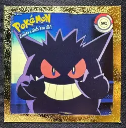 10x Pokemon Artbox Sticker Series 1 Booster je 10 Sticker Sealed Sammlung 1999 - Image 2