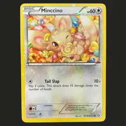 Minccino Star Holo RC18/RC25 Legendary Treasures Radiant Collection Pokemon LP - Image 1