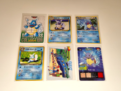 Pokemon Wartortle Bundle Base Set Team Rocket Monsters Collection Anime Japan - Image 1