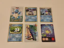 Pokemon Wartortle Bundle Base Set Team Rocket Monsters Collection Anime Japan - Image 2