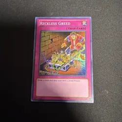 Reckless Greed - LP - LCYW-EN285 - Super Rare - Unlimited - Image 1