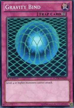 Yugioh! MP Gravity Bind - LCYW-EN150 - Super Rare - 1st Edition Moderately Playe - Image 1
