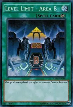 Yugioh! LP Level Limit - Area B - AP07-EN010 - Super Rare - Unlimited Edition Li - Image 1