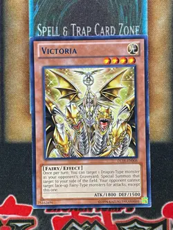 Yugioh Victoria DL16-EN008 Duelist League Rare BLUE LP - Image 1