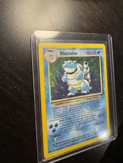 1999 Blastoise Holo Rare WOTC Pokemon Card TCG 2/102 Base Set - LP - Image 2