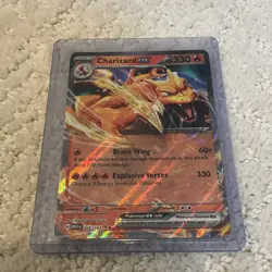 Charizard ex 6/165 Pokemon Card TCG 2023 Double Rare Holo EX/NM - Image 1