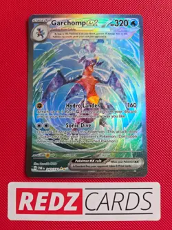 Garchomp Ex 245/182 SIR Paradox Rift Scarlet & Violet Pokemon Card NM - Image 1
