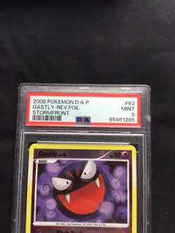 Pokemon Cards: Stormfront Reverse Holo: Gastly 62/100 PSA 9 - Image 3