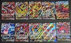 Pokemon Tcg VMAX Lot 15 SWSH Holo Rare Cards Full Art Black Star Promo Alt Art - Image 1