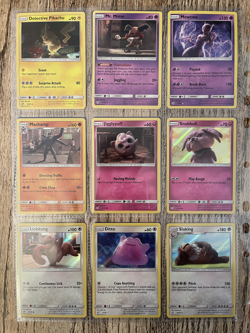 2019 Detective Pikachu Pokemon Cards - Complete 18 Card Set - Image 2