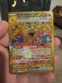 Pokemon TCG Charizard EX Obsidian Flames Holo Hyper Rare Card 228/197 - Image 1