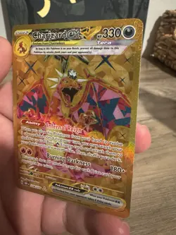 Pokemon TCG Charizard EX Obsidian Flames Holo Hyper Rare Card 228/197 - Image 3