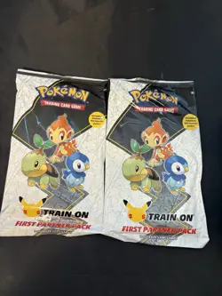 (2 Bags) First Partner Pack (Sinnoh) | Sealed | New | Pokemon Cards - Image 1