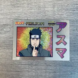 Naruto Ninja Ranks ns4 Panini Card CCG Rare Foil Asuma 2002 Holo Card - Image 1