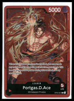 Portgas.D.Ace (Special Goods Set -Ace/Sabo/Luffy-) L One Piece Promotion Cards O - Image 1
