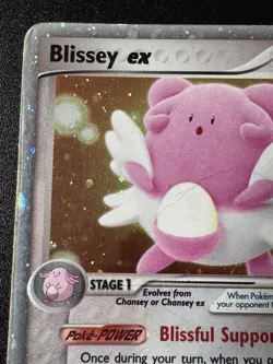 Blissey ex 101/115 EX Unseen Forces Pokemon Card Holo Foil Rare HP - Image 3